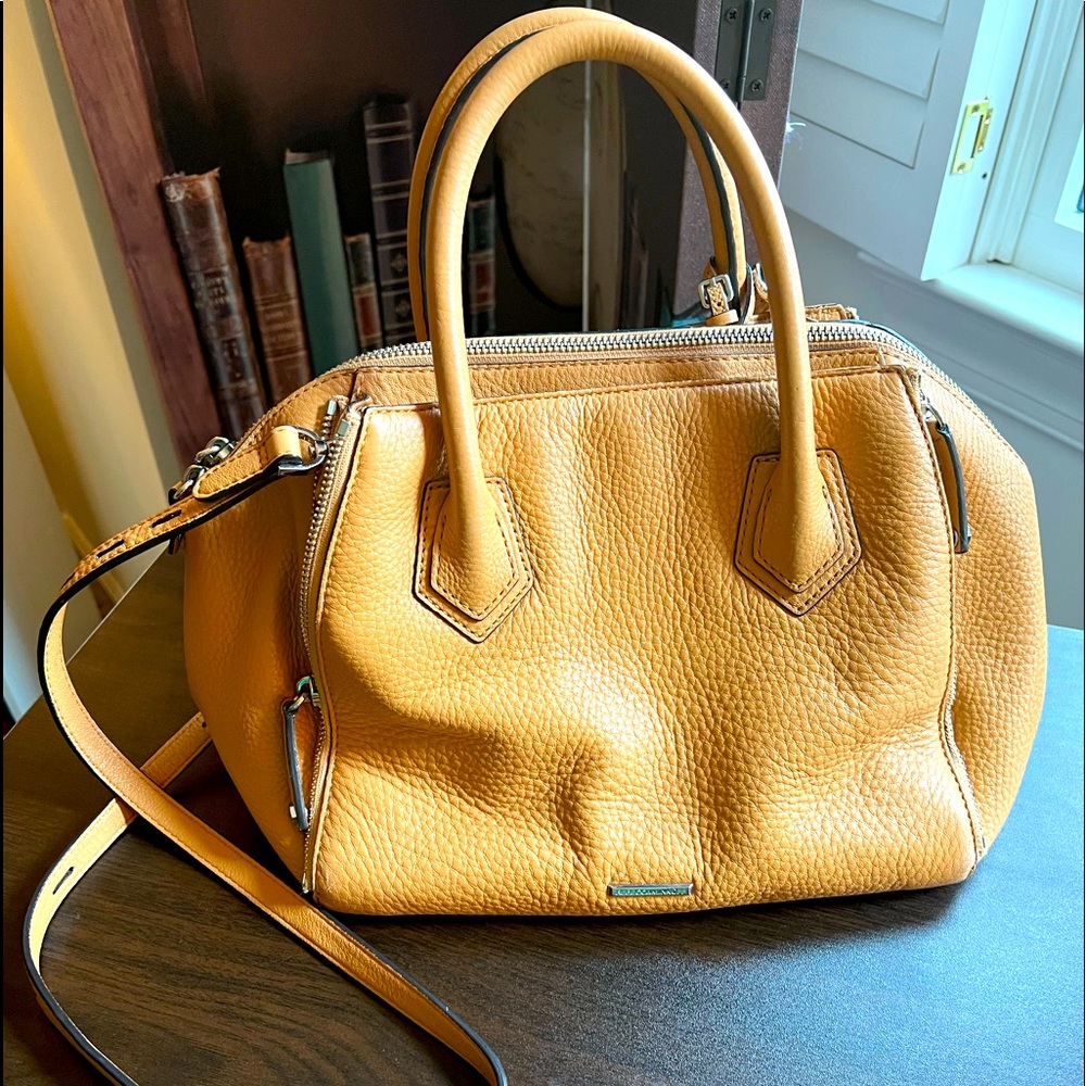 Rebecca Minkoff Honey Handbag Purse With Shoulder Strap -